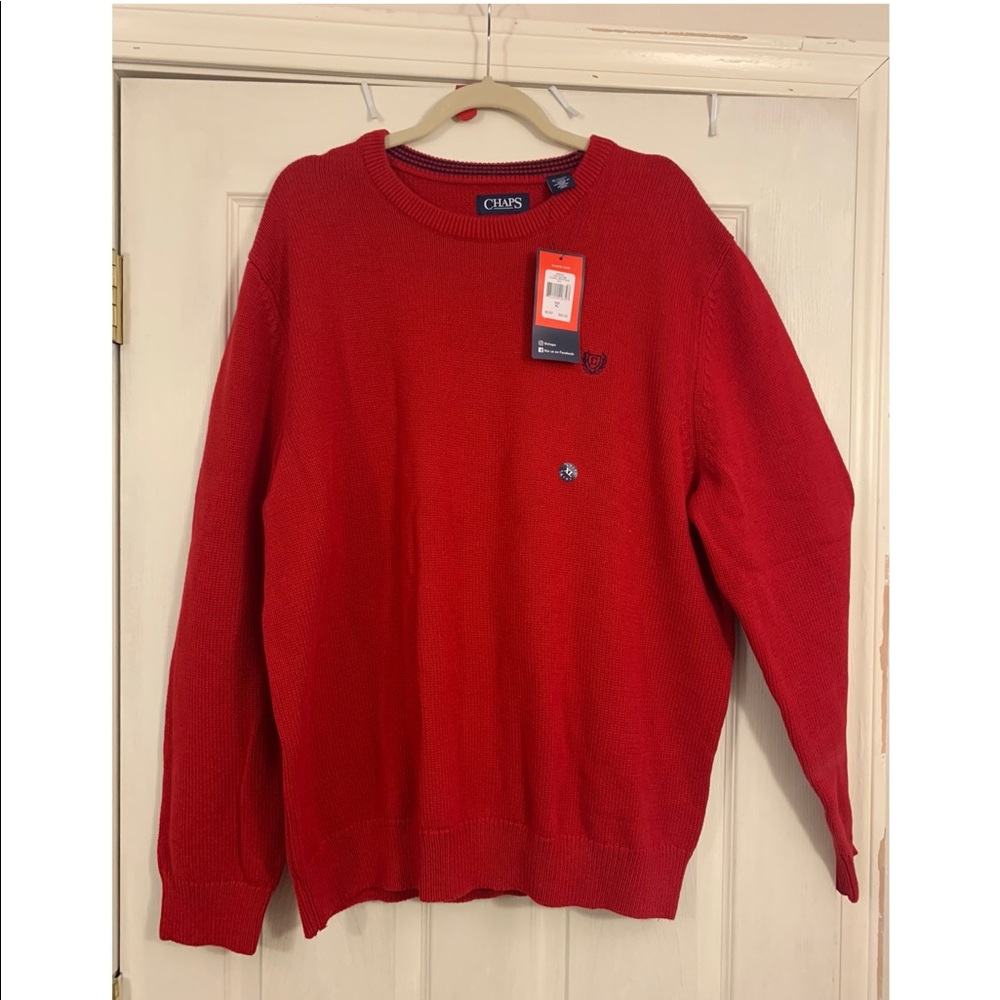 Chaps Red Sweater
